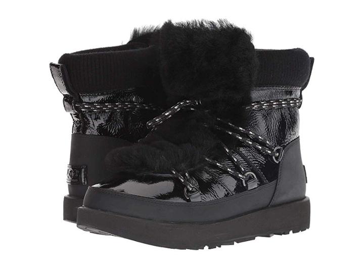 Ugg Highland Waterproof Boot (black) Women's Cold Weather Boots