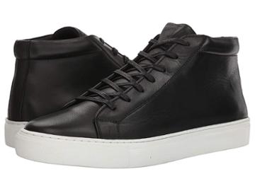 Supply Lab Deacon (black Leather) Men's Lace Up Casual Shoes