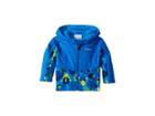 Columbia Kids Steens Mttm Overlay Hoodie (infant) (super Blue Critters Print/super Blue) Kid's Sweatshirt