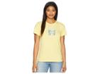 Life Is Good We're All Mutts Crusher Tee (happy Yellow) Women's T Shirt
