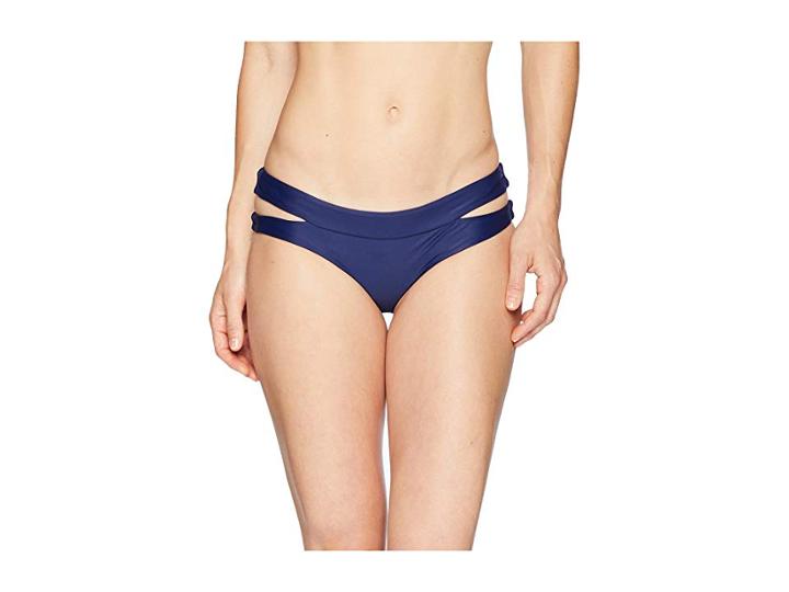 Speedo Trinity Hipster Bikini Bottom (speedo Navy) Women's Swimwear