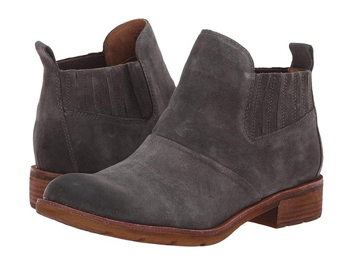 Sofft Bellis Waterproof (steel Grey Cow Suede) Women's Pull-on Boots