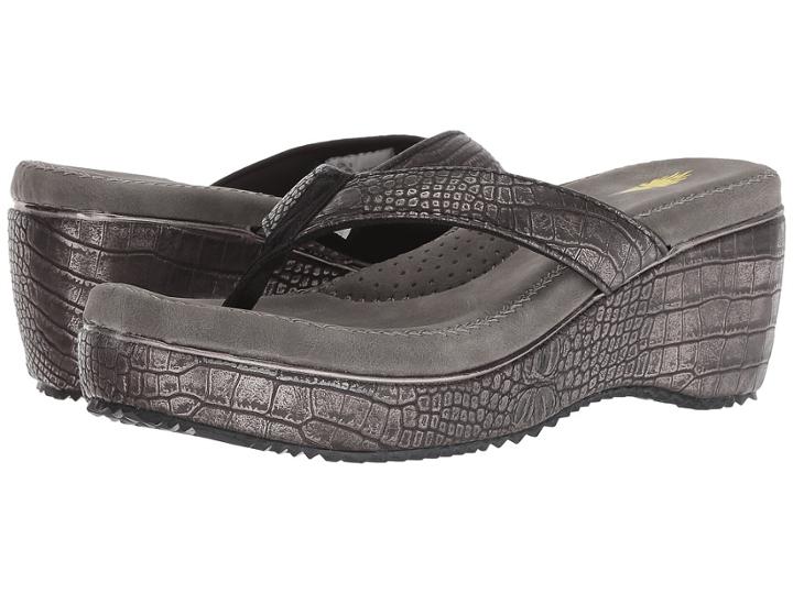 Volatile Bellot (gunmetal) Women's Sandals