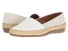 Aerosoles Trend Report (white Combo) Women's Flat Shoes