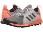 Adidas Outdoor Terrex Agravic Speed (grey Three/black/chalk Coral) Women's Shoes