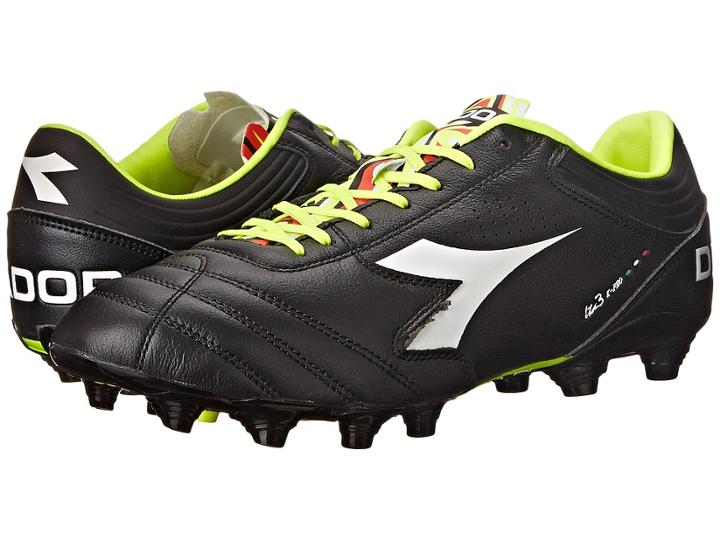 Diadora Italica 3 K-pro Mg 14 (black/white) Men's Soccer Shoes