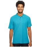 Robert Graham Messenger Polo (turquoise) Men's Short Sleeve Pullover
