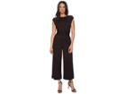 Catherine Catherine Malandrino Shayne Scoop Neck Jumpsuit (black) Women's Jumpsuit & Rompers One Piece
