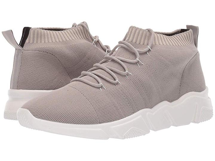 Madden By Steve Madden Hale 6 (light Grey Knit) Men's Shoes