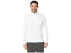 Spyder Limitless Solid Zip T-neck (white/white) Men's Long Sleeve Pullover