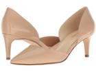 Nine West Solis (nude Patent Pu/nude Suede) High Heels