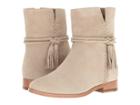 Frye Tina Whipstitch Tassel (fawn Suede) Women's Boots