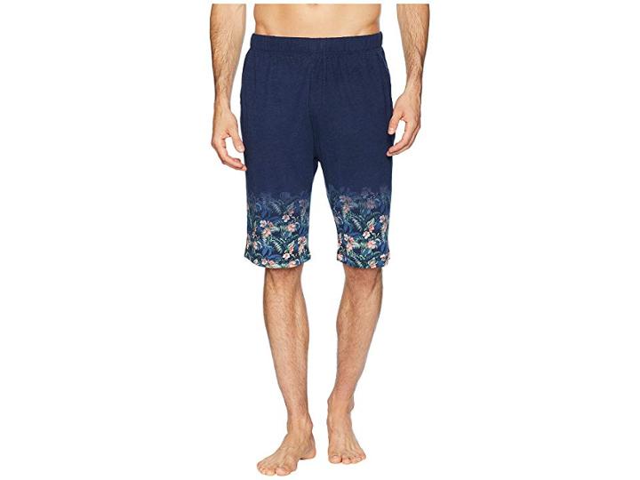 Tommy Bahama Jam Shorts With Screen Print (dark Bluestone/screen) Men's Shorts