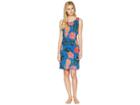 Tommy Bahama Pina Cool-ada Scoop Back Dress (cobalt Sea) Women's Dress