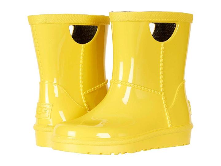 Ugg Kids Rahjee (toddler/little Kid) (lemon Yellow) Girls Shoes