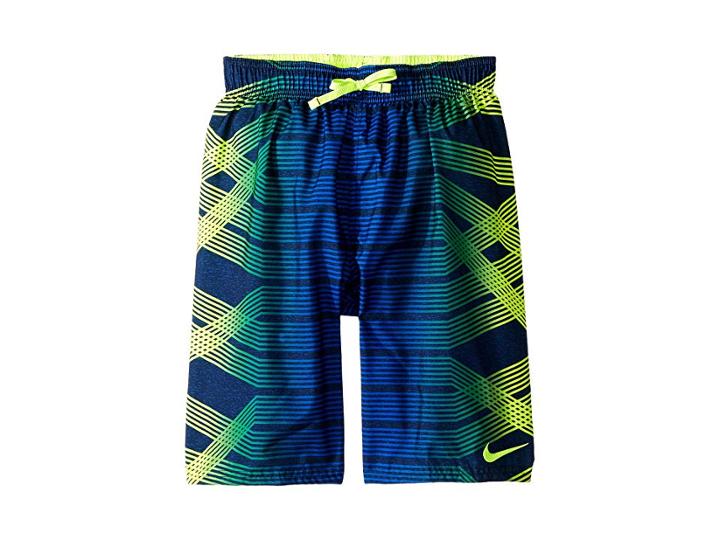 Nike Kids Breaker 8 Volley Short (big Kids) (volt) Boy's Swimwear