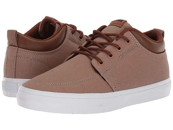 Globe Gs Chukka (little Kids/big Kids) (woodsmoke Brown) Men's Skate Shoes