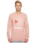 Reebok Big Starcrest Crew Neck (chalk Pink) Men's T Shirt
