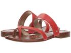 Sam Edelman Bernice (candy Red Vaquero Saddle Leather) Women's 1-2 Inch Heel Shoes