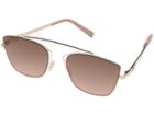 Guess Gf0331 (shiny Rose Gold/brown To Pink Gradient Lens) Fashion Sunglasses