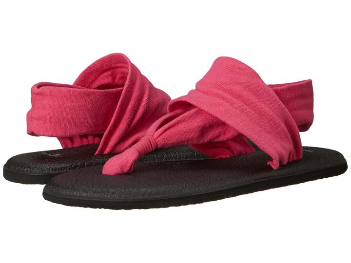 Sanuk Yoga Sling 2 (magenta) Women's Sandals