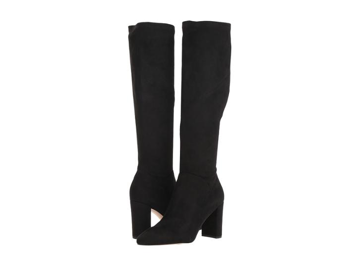 Franco Sarto Flavia (black Suede) Women's Shoes