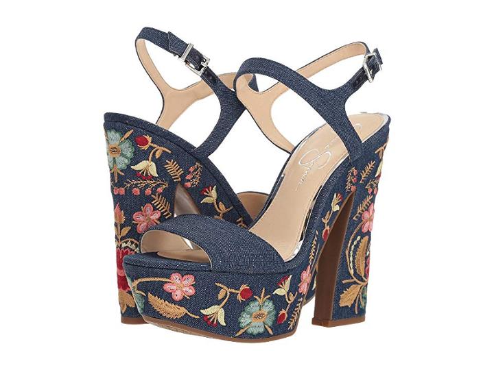 Jessica Simpson Divella2 (dark Denim) Women's Shoes