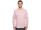 Dockers Long Sleeve Stretch Woven Shirt (desert Rose/pink Salt) Men's Clothing
