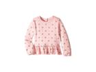 Peek Gwen Ruffle Sweatshirt (infant) (rose) Girl's Sweatshirt