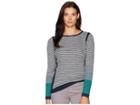 Nic+zoe Green Spark Top (multi) Women's Clothing