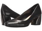 Nine West Jineya (black/pewter Leather) Women's Flat Shoes