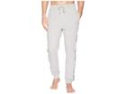 Kenneth Cole Reaction Jogger Pants With Side Tape (light Grey Heather) Men's Casual Pants
