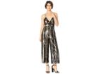 Bardot Goldie Jumpsuit (gold Stripe) Women's Jumpsuit & Rompers One Piece