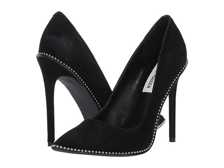 Steve Madden Stellar (black Suede) Women's Shoes