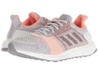 Adidas Running Ultraboost St (crystal White/grey Four/clear Orange) Women's Running Shoes