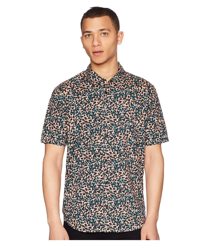 Rvca Barrow Short Sleeve (terracotta) Men's Short Sleeve Pullover