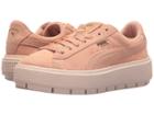 Puma Suede Platform Trace (peach Beige/pearl) Women's Shoes