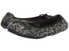 Me Too Halle (black/white Boucle) Women's Flat Shoes