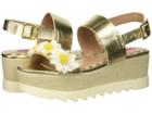 Betsey Johnson Pipper (gold) Women's Shoes