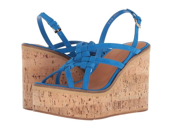 Clergerie Valia (blue) Women's Shoes