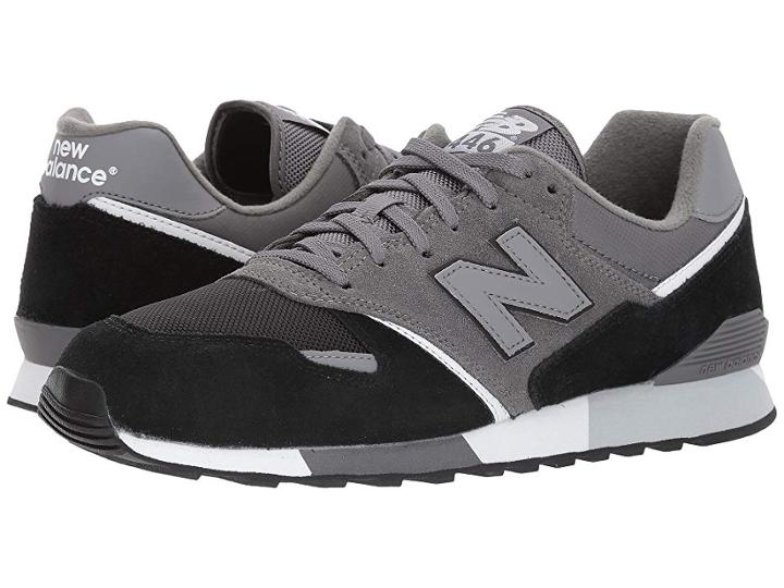 New Balance Classics U446 (grey/black/white) Athletic Shoes