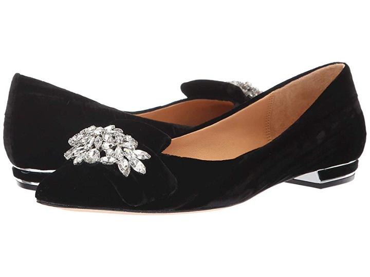 Badgley Mischka Valeria (black Velvet) High Heels