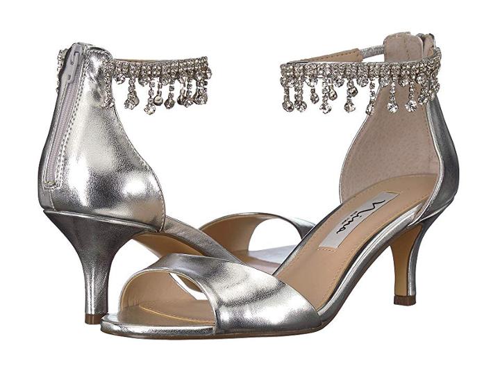 Nina Chianne (silver Smooth Metallic) High Heels
