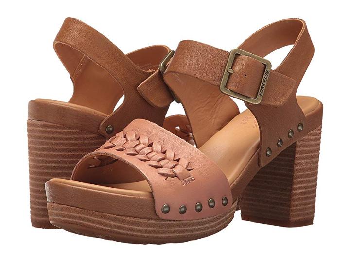 Kork-ease Pasilla (blush/light Brown (blush/teak) Full Grain Combo) High Heels