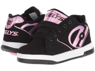 Heelys Propel 2.0 (little Kid/big Kid/adult) (black/pink Gasoline) Kids Shoes
