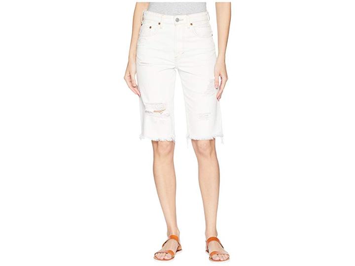 Lucky Brand Lucky Pins Bermuda Shorts In Mezzanine Destructed (mezzanine Destructed) Women's Shorts
