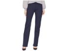 Nydj Marilyn Straight Ponte Knit In Midnight (midnight) Women's Jeans