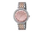 Steve Madden Floral Dial Ladies Alloy Band Watch Smw175 (gold) Watches