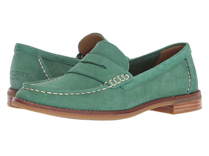 Sperry Seaport Penny (green) Women's Shoes