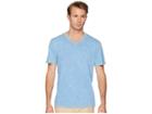 Agave Denim Dungeons Short Sleeve V-neck (silver Lake Blue) Men's Short Sleeve Pullover